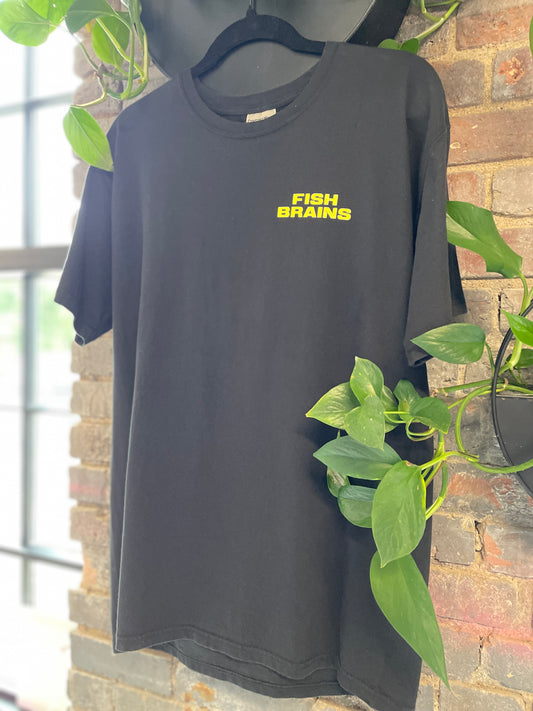 FishBrains “Gotcha” Short Sleeve T-Shirt - Black