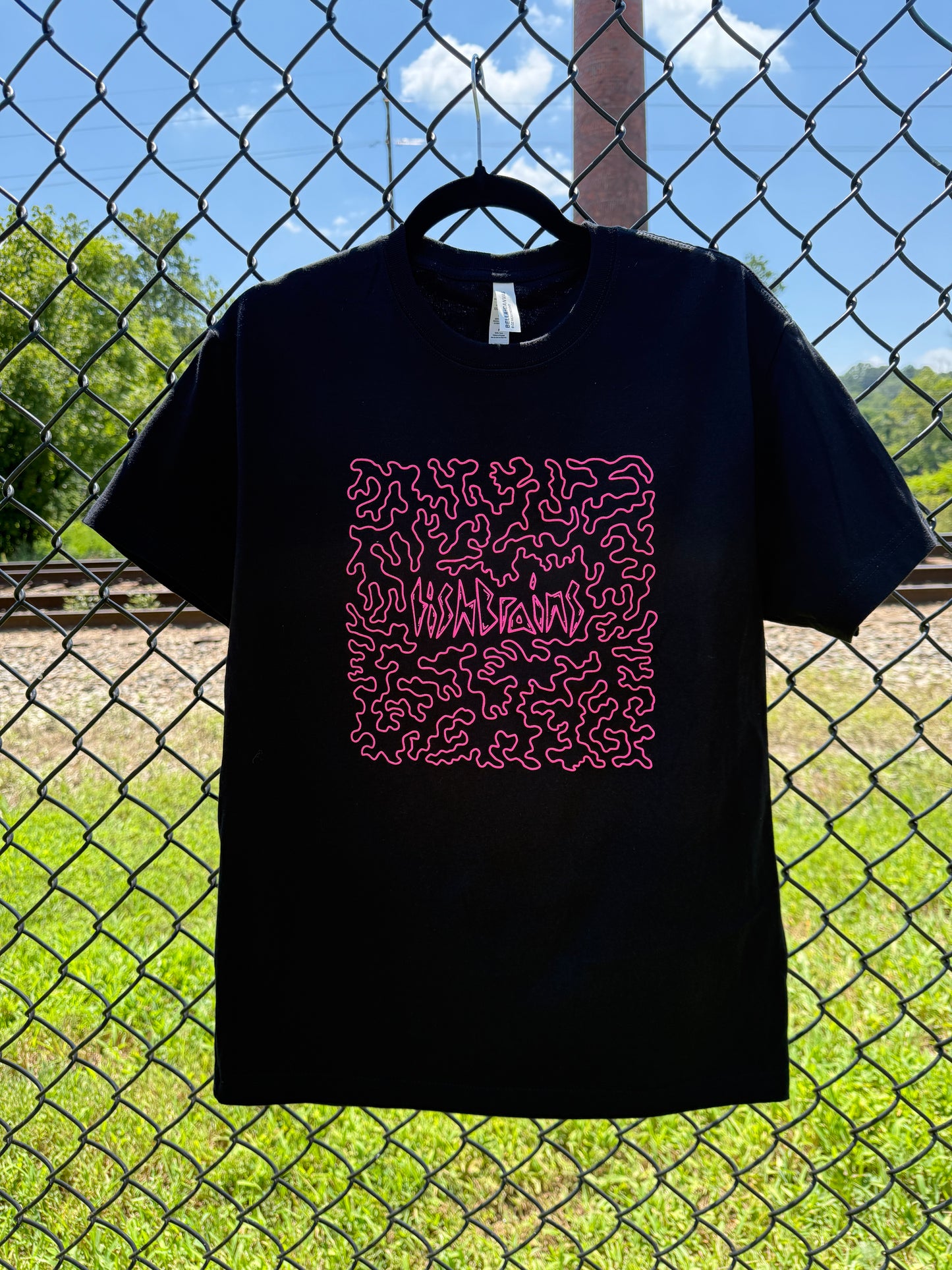 FishBrains “Squiggles” Short Sleeve T-Shirt - Black