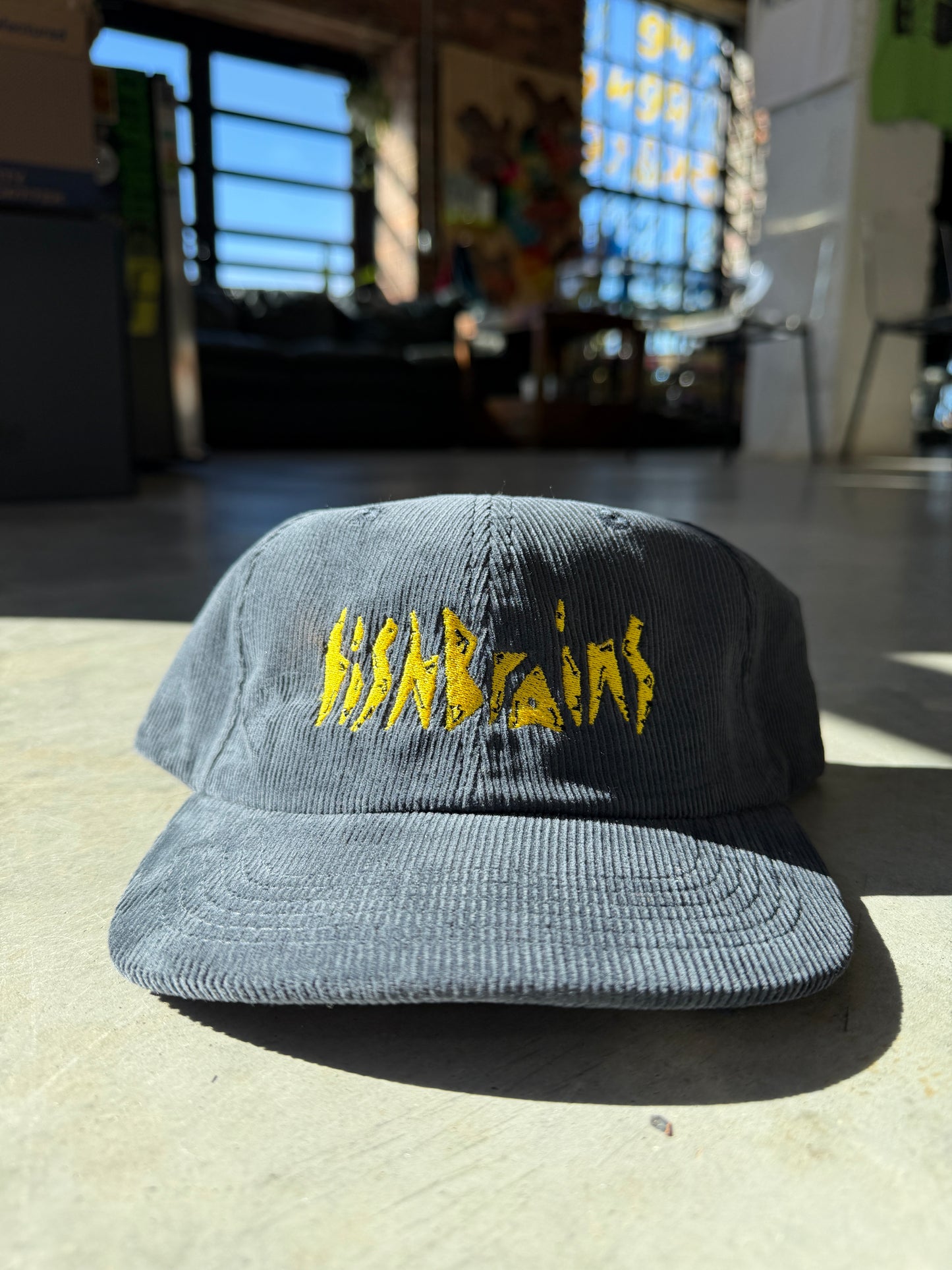 FishBrains “Logo” Corduroy Hat