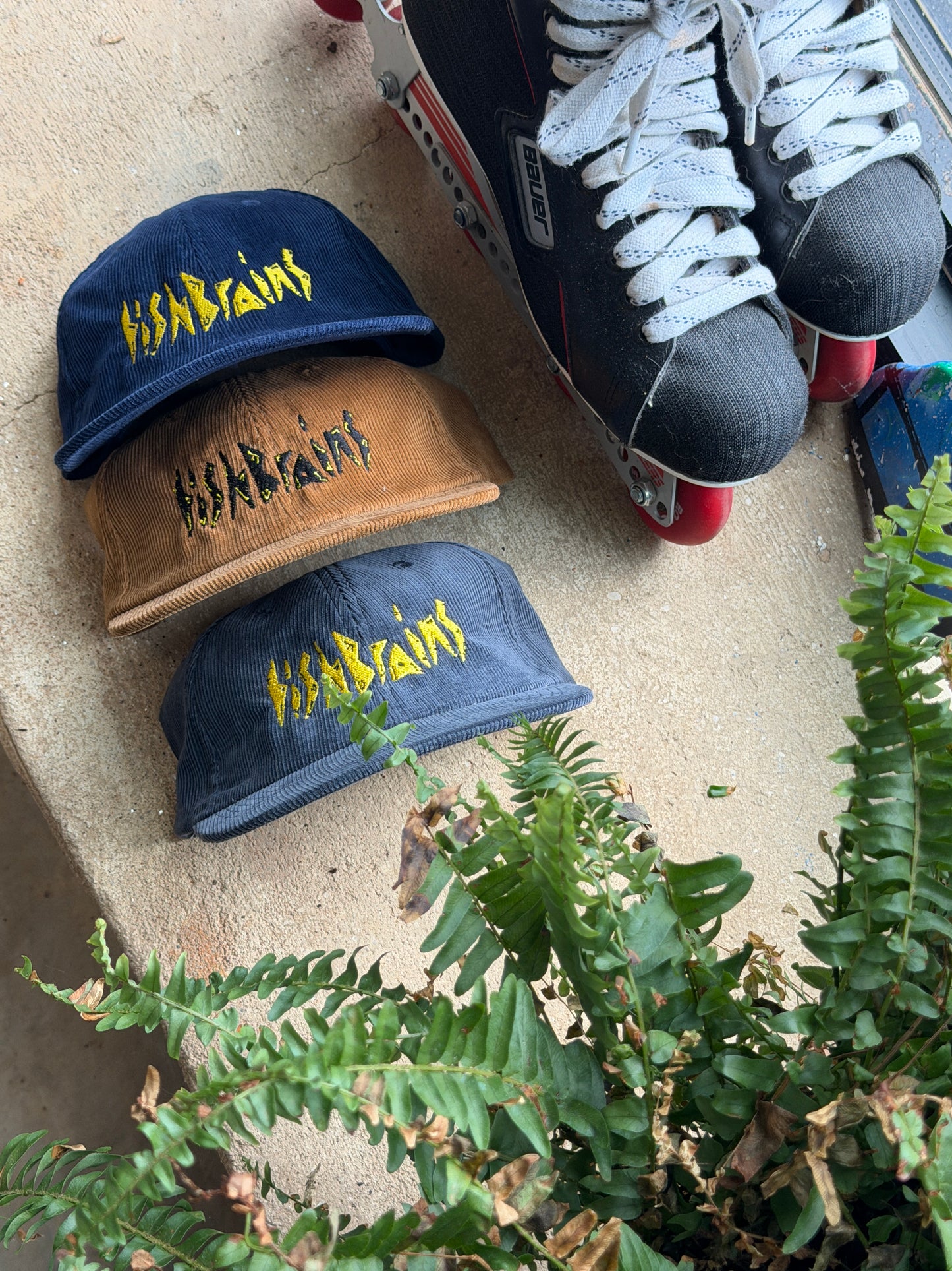FishBrains “Logo” Corduroy Hat